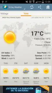 Weather & Clock Widget Android screenshot 7