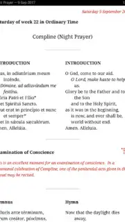 Catholic Calendar from Universalis screenshot 11