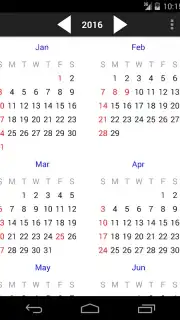 SG Calendar screenshot 4