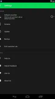 Launcher Lab screenshot 1