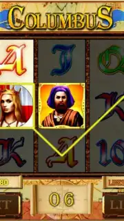 Columbus Deluxe slot screenshot 2
