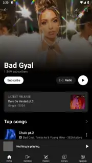 YouTube Music (Android TV) screenshot 1
