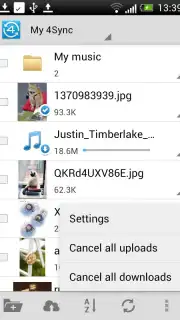 4Sync screenshot 2