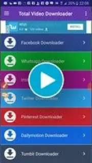 Total Video Downloader screenshot 1