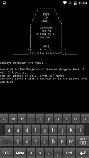 UnNetHack screenshot 1