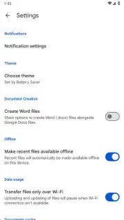 Google Docs screenshot 9