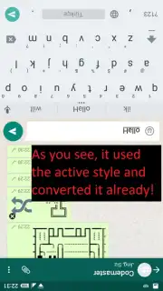Upside Down Chat+ screenshot 10