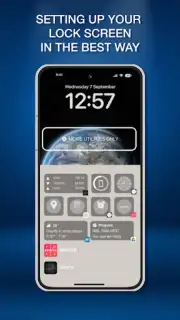 Lock Screen iOS 16 screenshot 5