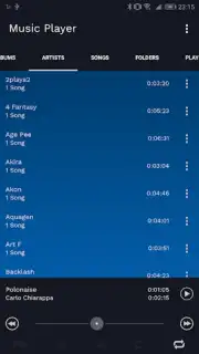 Музыкальный проигрыватель screenshot 5
