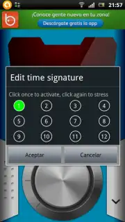 ZyMi Metrónomo screenshot 3