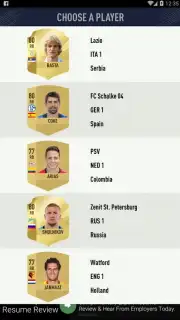 FUT 18 DRAFT screenshot 7