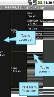 DiskUsage screenshot 2