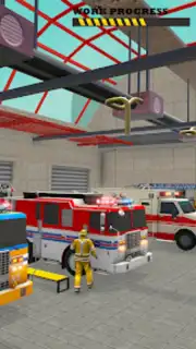 Rescue Fire Truck Simulator 3D screenshot 2
