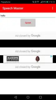 Speech Master screenshot 1