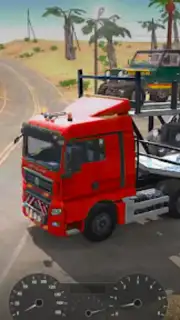Truck Car Transport Trailer Games screenshot 4