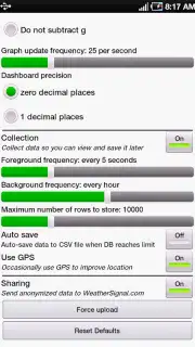 WeatherSignal screenshot 2