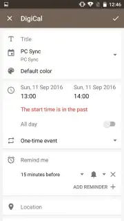 DigiCal screenshot 4