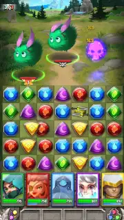 Dragon Strike: Puzzle RPG screenshot 8