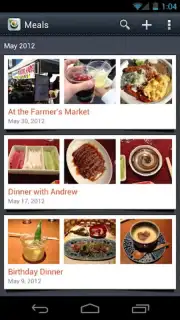 Evernote Food screenshot 1