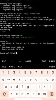 Termux screenshot 9