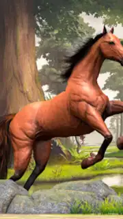 Wild Horse Family Simulator screenshot 5