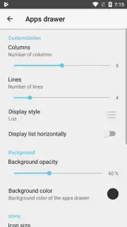 Apolo Launcher screenshot 4