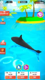 Idle Shark World - Tycoon Game screenshot 3