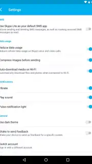 Skype Lite screenshot 1