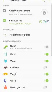 Samsung Health screenshot 8