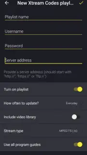 Televizo - IPTV player screenshot 4