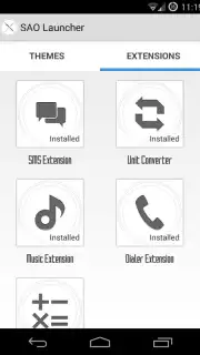 SAO Launcher screenshot 1