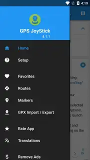 Fake GPS Location - GPS JoyStick screenshot 7