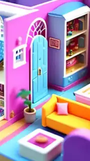 Doll House Design Doll Games screenshot 3
