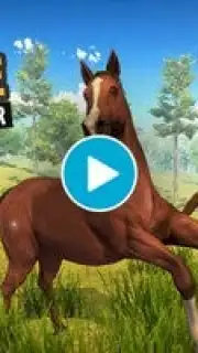 Wild Horse Family Simulator screenshot 1