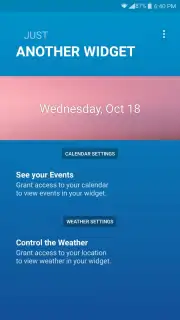Another Widget screenshot 2