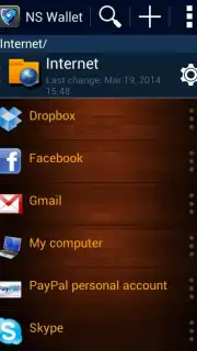 NSWallet screenshot 1