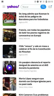 Yahoo Lite screenshot 1