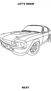 Draw Cars: Muscle screenshot 1