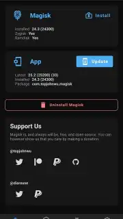 Magisk Manager screenshot 1
