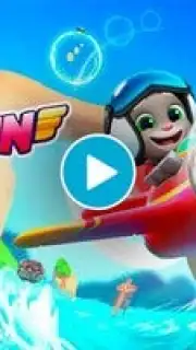 Talking Tom Fly Run screenshot 1