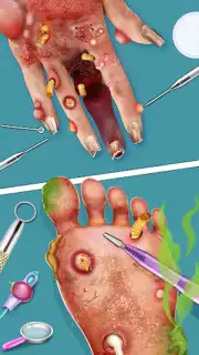 ASMR Doctor Makeup Salon games screenshot 3