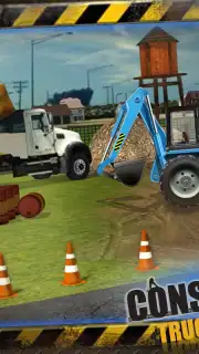 Construction Trucker 3D Sim screenshot 2
