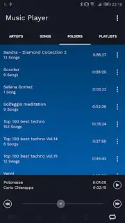 Музыкальный проигрыватель screenshot 3