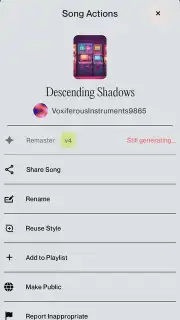 Suno screenshot 8