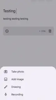 Google Keep screenshot 13
