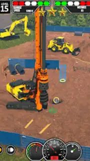 JCB Game Snow Excavator Games screenshot 1