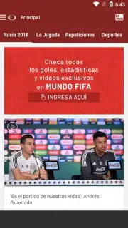 Televisa Deportes screenshot 1