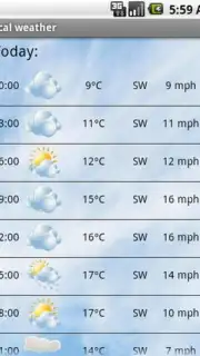 Local weather screenshot 4