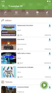 TLauncher PE screenshot 1