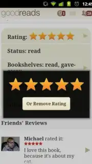 Goodreads screenshot 5